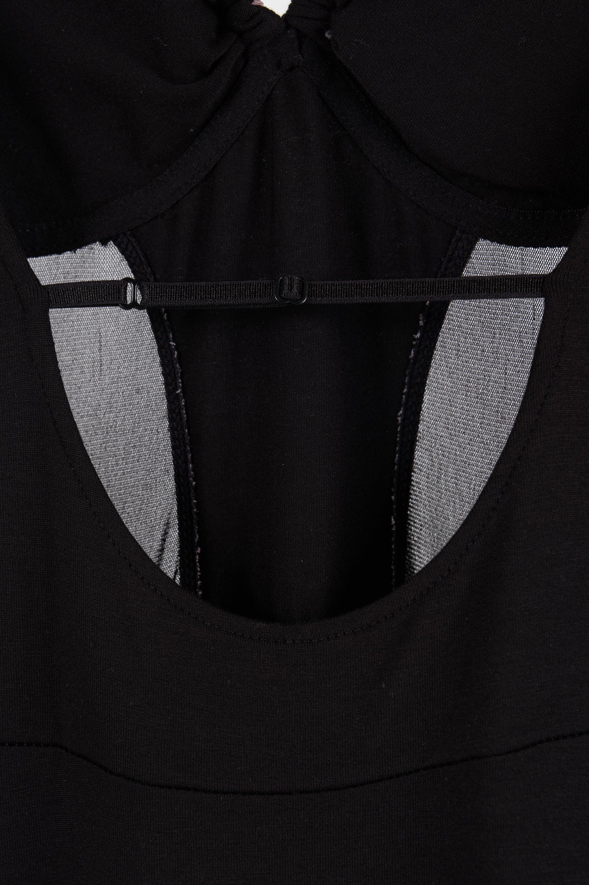 LL Elastic Long-Sleeve Top - High-Elastic Printed Mesh Long-Sleeve Top