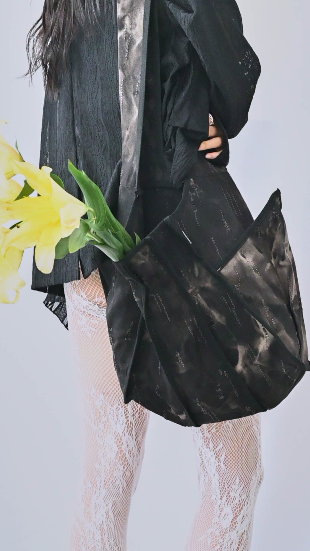 Terrway x Textured Shoulder Bag