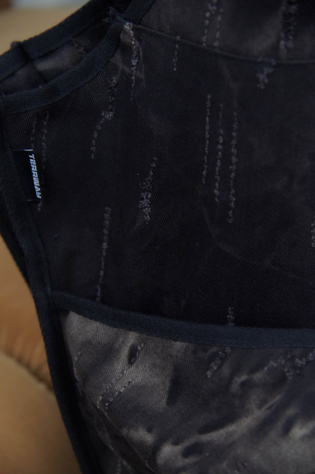 Terrway x Textured Shoulder Bag