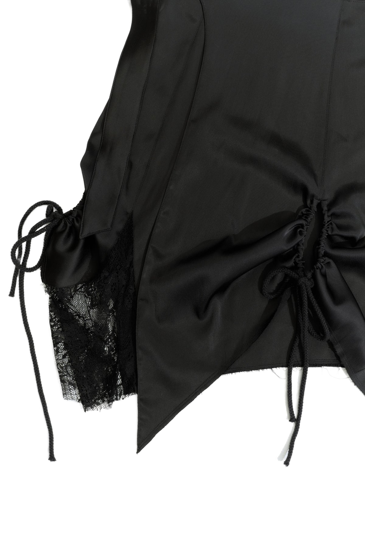 LL Ember Midi Skirt - Buckle Lace Ruffled Multi-Way Skirt