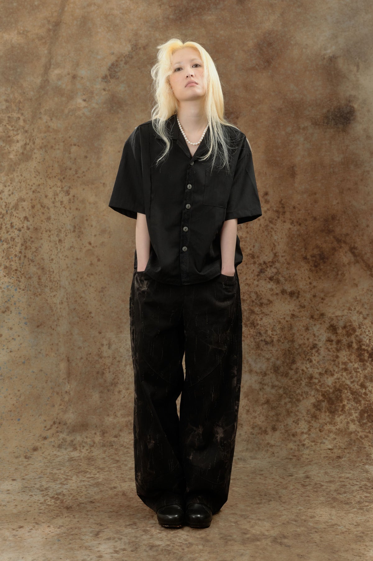 LL Ember Shirt - Japanese Cotton Breathable Lace-Trimmed Shirt
