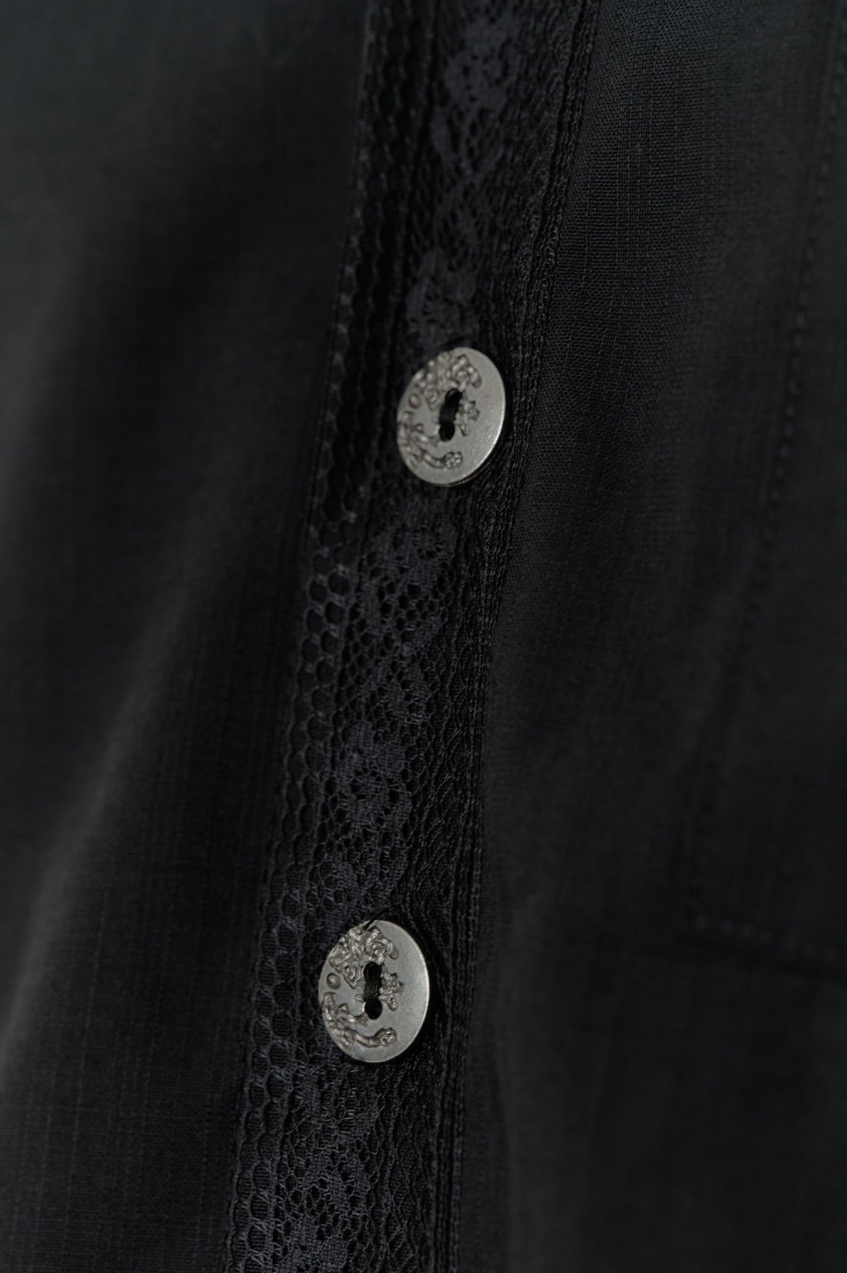 LL Ember Shirt - Japanese Cotton Breathable Lace-Trimmed Shirt